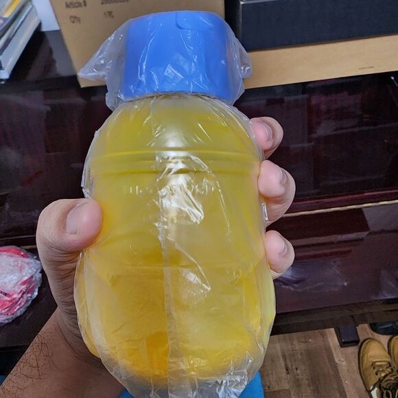 Tupperware Minions Dave Rise of Gru Eco 12oz Flip Top Kids Water Bottle NEW - Picture 5 of 5